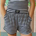 Lulumac Black Stripe Short