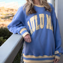 Lulu Mac Social Society Lavender/Butter Stitch Sweatshirt